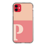 Slim Protection Case［ Original - initial two tone - P pink ］