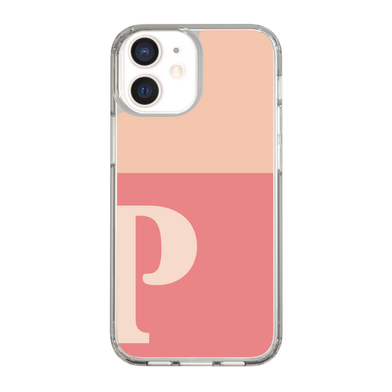 Slim Protection Case［ Original - initial two tone - P pink ］