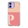 Slim Protection Case［ Original - initial two tone - P pink ］