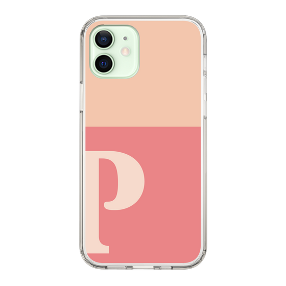 Slim Protection Case［ Original - initial two tone - P pink ］