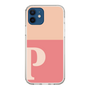 Slim Protection Case［ Original - initial two tone - P pink ］