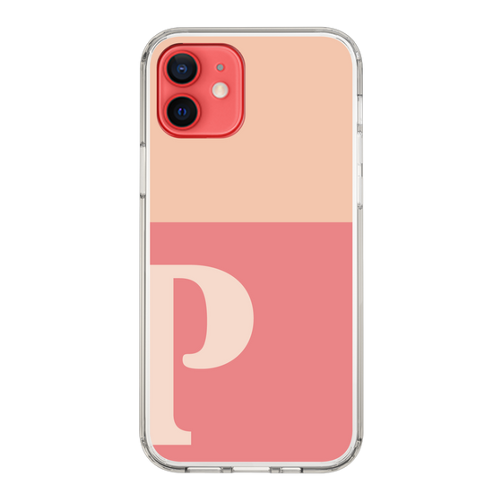 Slim Protection Case［ Original - initial two tone - P pink ］