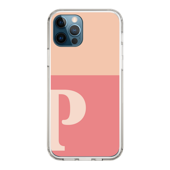 Slim Protection Case［ Original - initial two tone - P pink ］