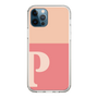 Slim Protection Case［ Original - initial two tone - P pink ］