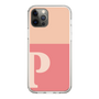 Slim Protection Case［ Original - initial two tone - P pink ］