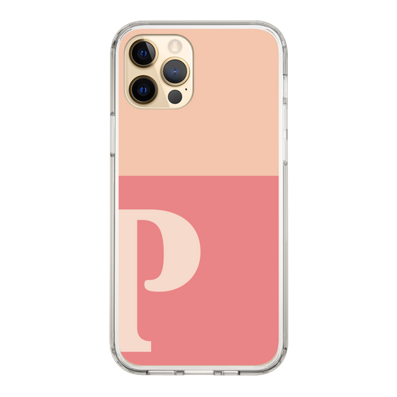 Slim Protection Case［ Original - initial two tone - P pink ］