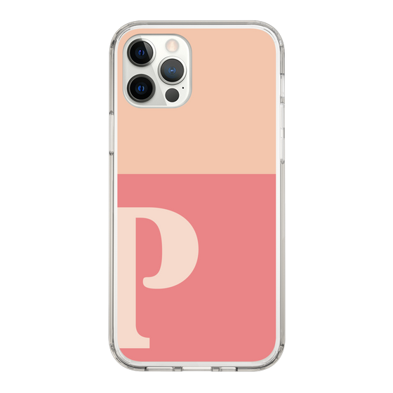 Slim Protection Case［ Original - initial two tone - P pink ］
