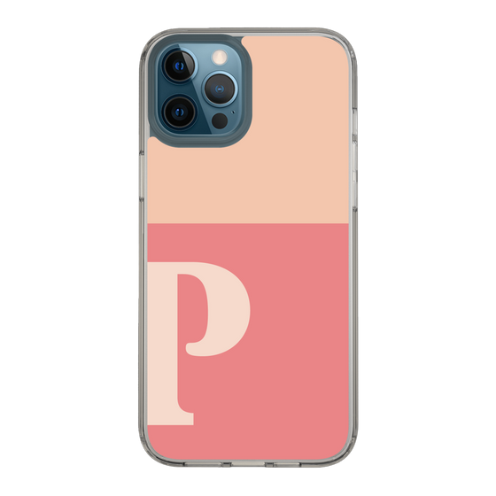 Slim Protection Case［ Original - initial two tone - P pink ］