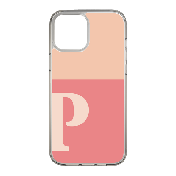 Slim Protection Case［ Original - initial two tone - P pink ］