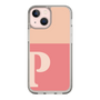 Slim Protection Case［ Original - initial two tone - P pink ］