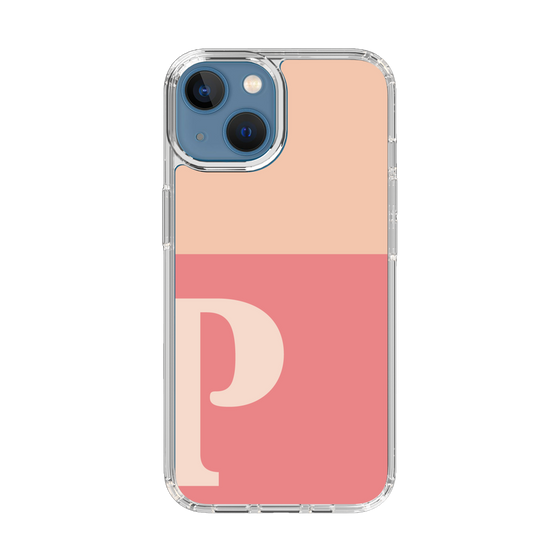 Slim Protection Case［ Original - initial two tone - P pink ］