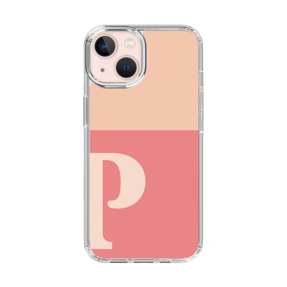Slim Protection Case［ Original - initial two tone - P pink ］