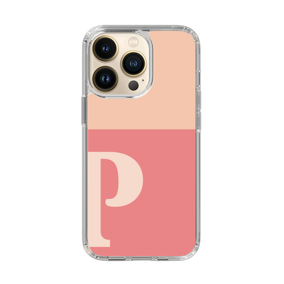 Slim Protection Case［ Original - initial two tone - P pink ］