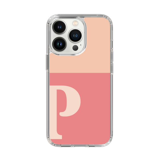 Slim Protection Case［ Original - initial two tone - P pink ］