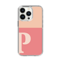 Slim Protection Case［ Original - initial two tone - P pink ］