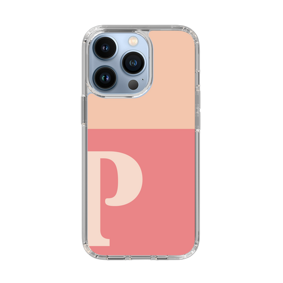 Slim Protection Case［ Original - initial two tone - P pink ］