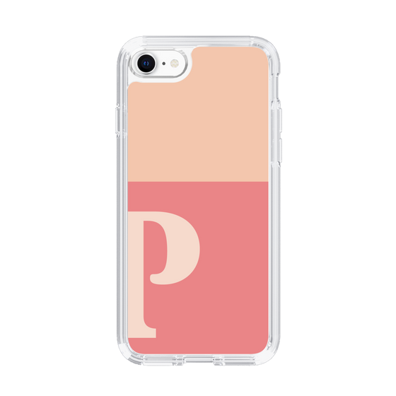 Slim Protection Case［ Original - initial two tone - P pink ］