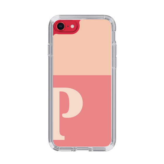Slim Protection Case［ Original - initial two tone - P pink ］