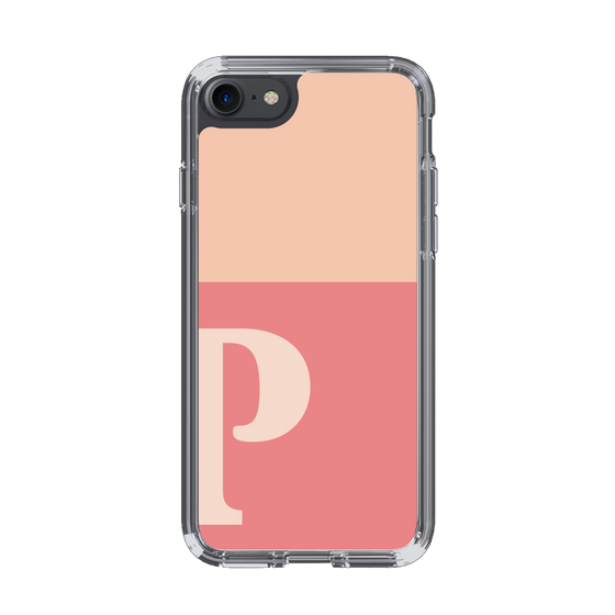Slim Protection Case［ Original - initial two tone - P pink ］