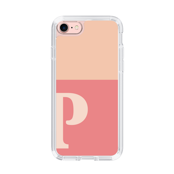 Slim Protection Case［ Original - initial two tone - P pink ］
