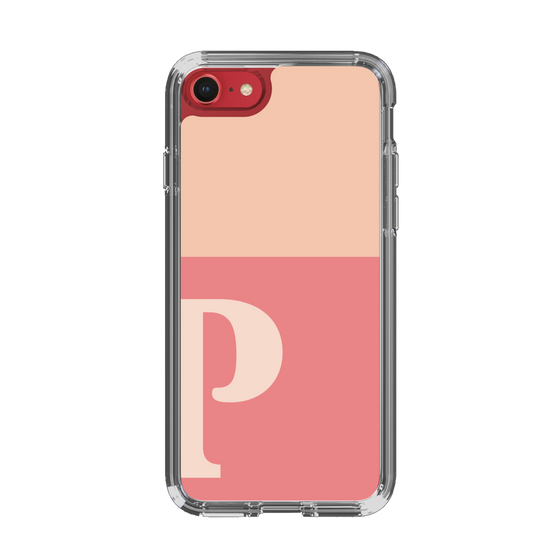 Slim Protection Case［ Original - initial two tone - P pink ］