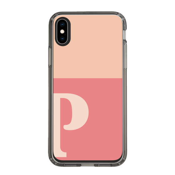 Slim Protection Case［ Original - initial two tone - P pink ］