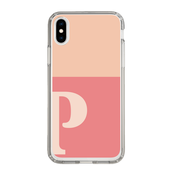 Slim Protection Case［ Original - initial two tone - P pink ］