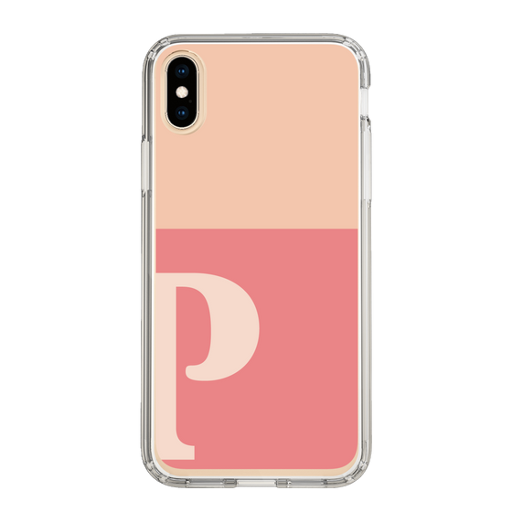 Slim Protection Case［ Original - initial two tone - P pink ］