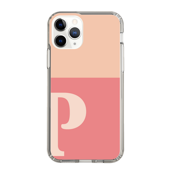 Slim Protection Case［ Original - initial two tone - P pink ］