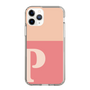 Slim Protection Case［ Original - initial two tone - P pink ］