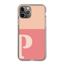 Slim Protection Case［ Original - initial two tone - P pink ］