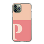 Slim Protection Case［ Original - initial two tone - P pink ］