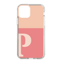 Slim Protection Case［ Original - initial two tone - P pink ］