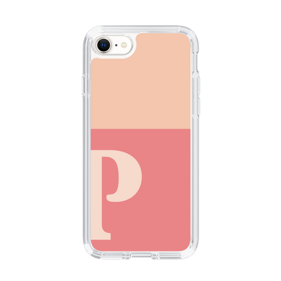 Slim Protection Case［ Original - initial two tone - P pink ］