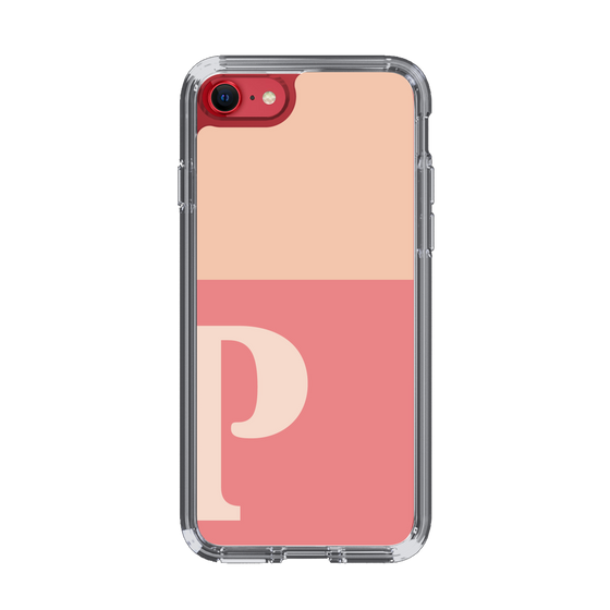 Slim Protection Case［ Original - initial two tone - P pink ］