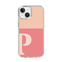 Slim Protection Case［ Original - initial two tone - P pink ］