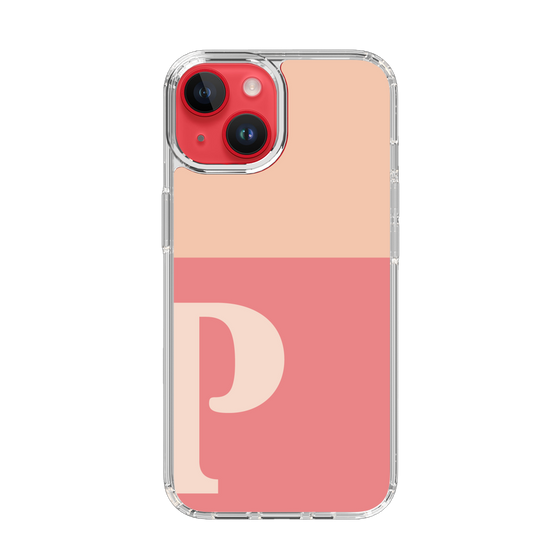 Slim Protection Case［ Original - initial two tone - P pink ］