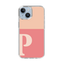 Slim Protection Case［ Original - initial two tone - P pink ］
