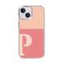 Slim Protection Case［ Original - initial two tone - P pink ］
