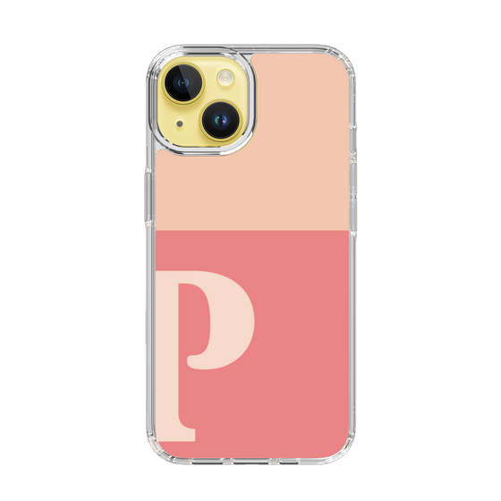 Slim Protection Case［ Original - initial two tone - P pink ］