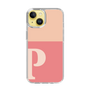 Slim Protection Case［ Original - initial two tone - P pink ］