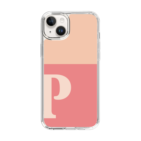 Slim Protection Case［ Original - initial two tone - P pink ］