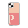 Slim Protection Case［ Original - initial two tone - P pink ］