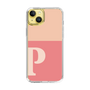 Slim Protection Case［ Original - initial two tone - P pink ］