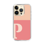 Slim Protection Case［ Original - initial two tone - P pink ］