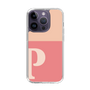 Slim Protection Case［ Original - initial two tone - P pink ］