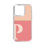 Slim Protection Case［ Original - initial two tone - P pink ］