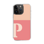 Slim Protection Case［ Original - initial two tone - P pink ］