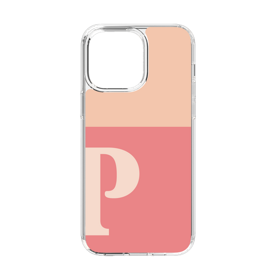 Slim Protection Case［ Original - initial two tone - P pink ］