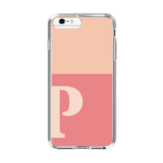 Slim Protection Case［ Original - initial two tone - P pink ］